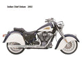 Indian Chief Deluxe 2002 motorbike A4 Photo Print