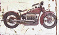 Indian Four 1932 Aged Vintage A4 Photo Print