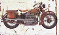 Indian Four 1938 Aged Vintage A4 Photo Print
