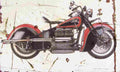 Indian Four 1940 Aged Vintage A4 Photo Print