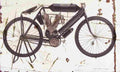 Indian Racer 1908 Aged Vintage A4 Photo Print