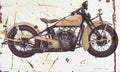 Indian Scout 1932 Aged Vintage A4 Photo Print