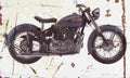 Indian Scout 1949 Aged Vintage A4 Photo Print