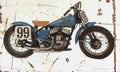 Indian Scout 648 1948 Aged Vintage A4 Photo Print