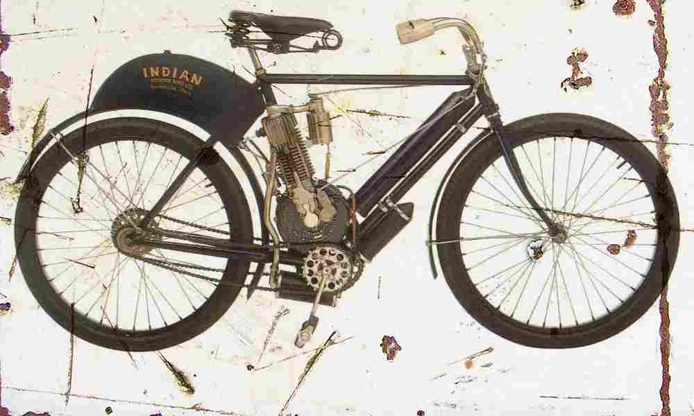 Indian Single 1904 Aged Vintage A4 Photo Print