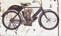 Indian Twin 1907 Aged Vintage A4 Photo Print