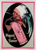 Indian Vintage Advert A4 Photo Print