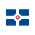 Indianapolis City Flag N5095 A4 Photo Print