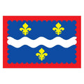 Indre Dep Flag N2949 A4 Photo Print