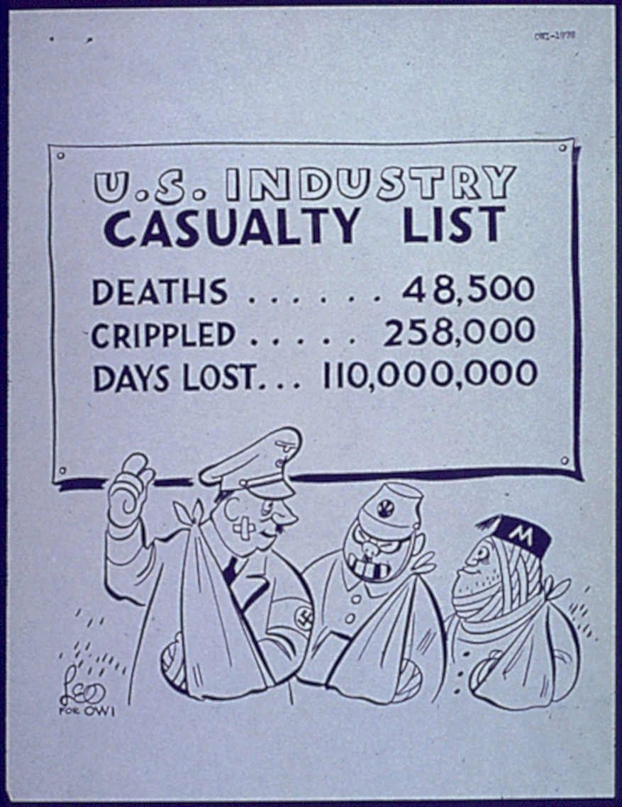 Industry Casualties Owi Vintage Retro Advert Ads A4 Photo Print