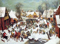 Infanticide In Bethlehem Pieter Bruegel A4 Photo Print