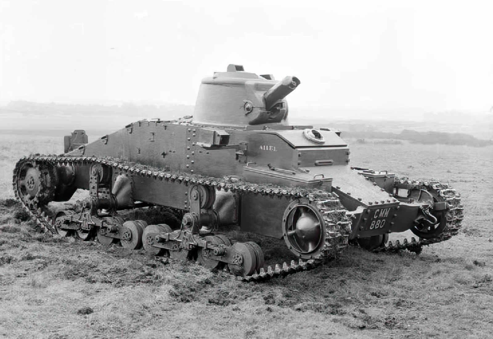 Infantry Tank Mk1 Matilda 9 A4 Photo Print