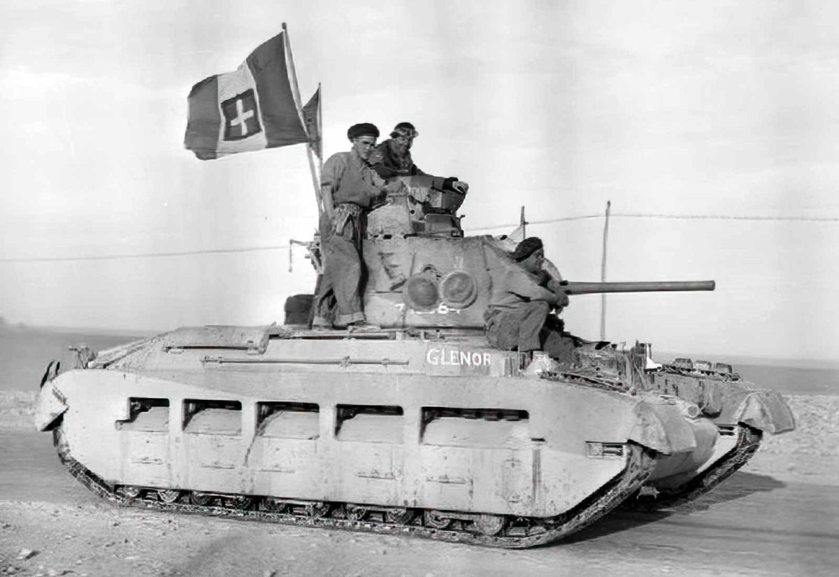 Infantry Tank Mk2 Matilda Ii 2 A4 Photo Print