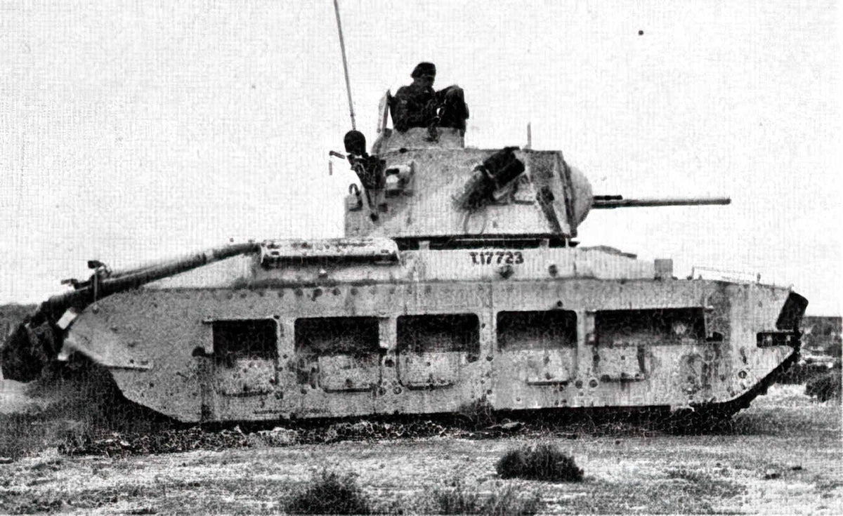 Infantry Tank Mk2 Matilda Ii 4 A4 Photo Print