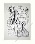 Infini Runway Models Vintage Retro Advert Poster A4 Photo Print