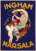 Ingham Marsala Vintage Advert A4 Photo Print