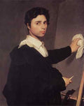 Ingres After Ingres S 1804 Self Portrait A4 Photo Print