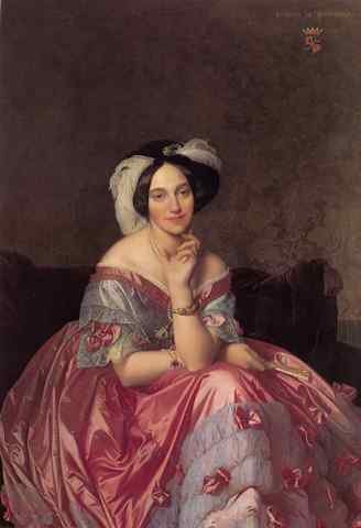 Ingres Baronne James De Rothschild A4 Photo Print