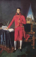 Ingres Bonaparte As First Consul A4 Photo Print