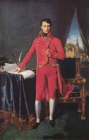 Ingres Bonaparte As First Consul A4 Photo Print