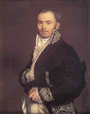 Ingres Hippolyte Francois Devillers A4 Photo Print