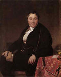 Ingres Jacques Louis Leblanc A4 Photo Print
