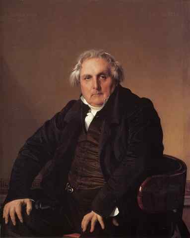 Ingres Louis Francois Bertin A4 Photo Print