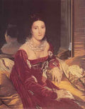 Ingres Madame De Senonnes A4 Photo Print