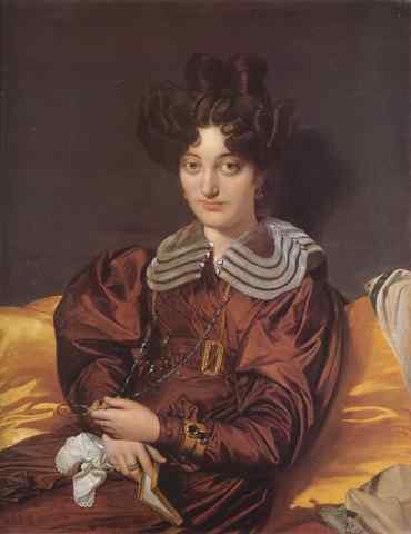 Ingres Madame Marie Marcotte A4 Photo Print