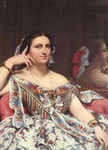 Ingres Madame Moitessier Seated Detail A4 Photo Print