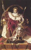Ingres Napoleon I On His Imperial Throne A4 Photo Print