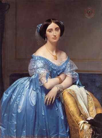 Ingres Princess Albert De Broglie A4 Photo Print