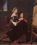 Ingres Raphael And The Fornarina A4 Photo Print