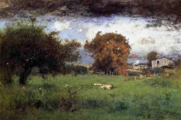 Inness George Early Autumn Montclair2 A4 Photo Print