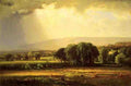 Inness George Harvest Scene In The Delaware Valley A4 Photo Print