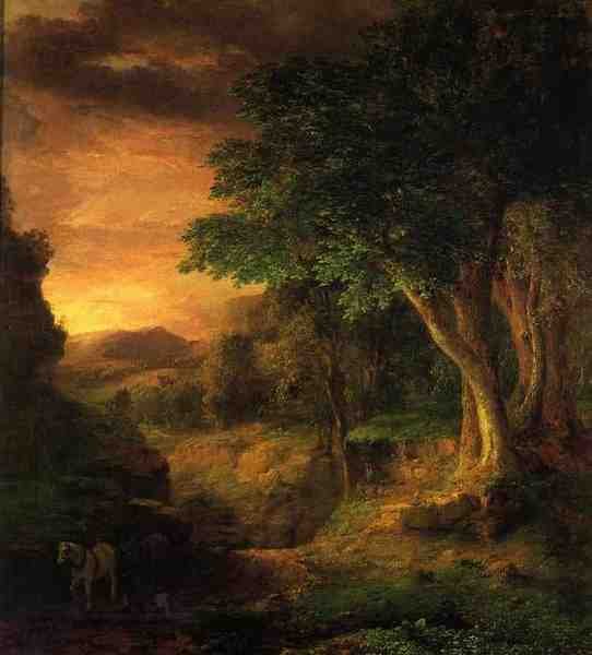 Inness George In The Berkshires A4 Photo Print
