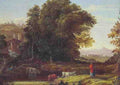 Inness George Italian Lanscape With Adueduct A4 Photo Print