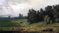 Inness George Landscape With Sheep A4 Photo Print