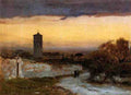 Inness George Monastery At Albano A4 Photo Print