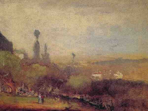 Inness George Monte Lucia Perugia A4 Photo Print
