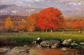 Inness George Morning Catskill Valley Aka The Red Oaks A4 Photo Print