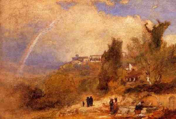 Inness George Near Perugia A4 Photo Print