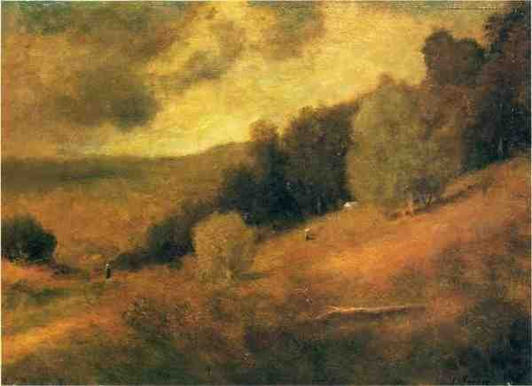 Inness George Stormy Day A4 Photo Print