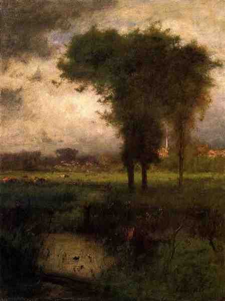 Inness George Summer Montclair A4 Photo Print