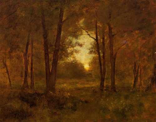 Inness George Sundown Near Montclair A4 Photo Print