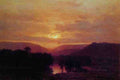 Inness George Sunset A4 Photo Print