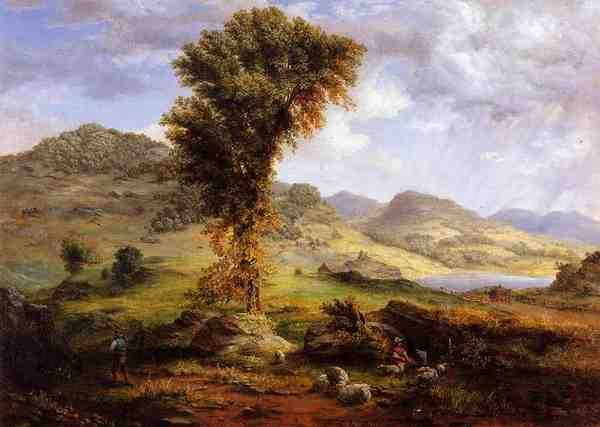 Inness George The Sun Shower A4 Photo Print