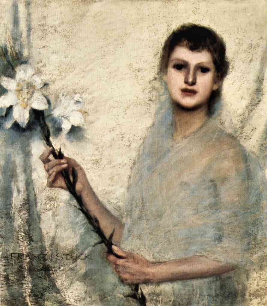 Innocence Franz Von Stuck Symbolism A4 Photo Print