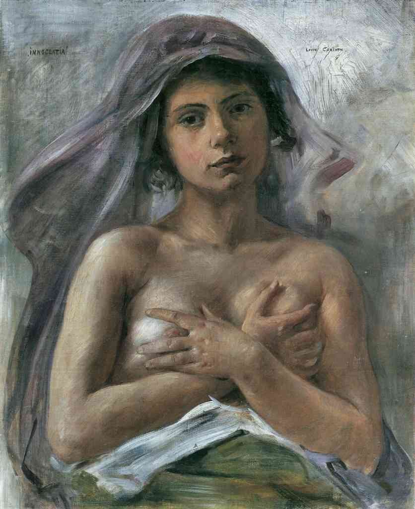 Innocentia Lovis Corinth Impressionism European A4 Photo Print