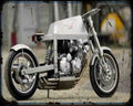 Inox Honda Cbx Motorbike Vintage Aged A4 Photo Print